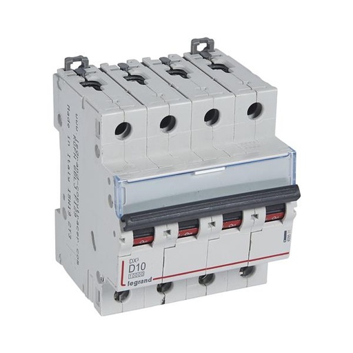 [409531] Automaat DX³ 10000A/16kA 4P D10 400V - 4 modules