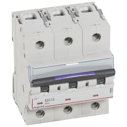 [410252] Automaat DX³ MA - 50kA - enkel magnetisch 200A - 3-polig 400V - 16A - 4,5 mod.