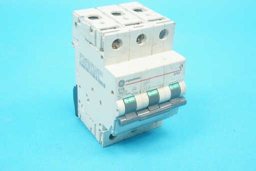 [667105-C] GE Vynckier 667105 EP63C16 circuit breaker C16A 6 kA 3-pole