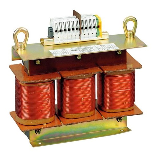[042212] Autotransformator - driefasig niet beschermd - 400/230 V of 230/400 met gecompenseerde omkeerbaarheid - vermogen 4 kVA
