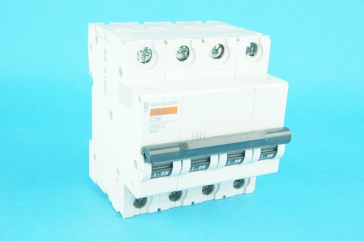 [24363] Merlin Gerin 24363 Multi 9 C60N C16A 6 kA 4 pole circuit breaker