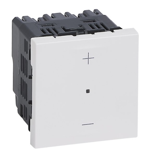 [078408A] Mosaic dimmer 3 draads 150W Led-2mod-wit