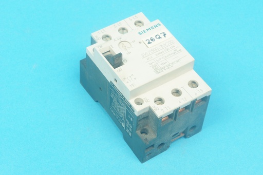 [3VU1300-1MC00-C] Siemens 3VU1300-1MC00 3 phase motor protective circuit breaker 0.16-0.24 A with 1 NO and 1 NC contacts, short circuit relrease: 2.9 A