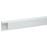 [010463] DLP design wandgoot 35x105 mm - wit - 2 m - deksel 85 mm