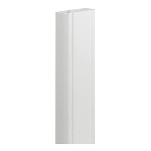 [010462] DLP design wandgoot 50x80 mm - wit - 2 m - deksel 65 mm