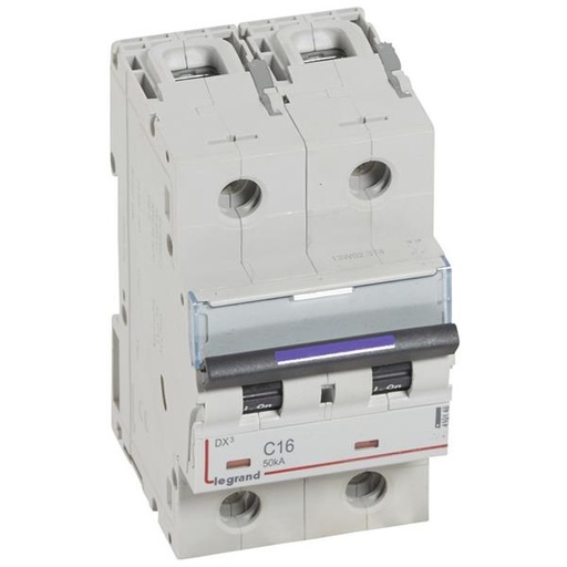 [410148] Automaten DX³ 2P C 16A 230/400V - 50KA - 3 modules