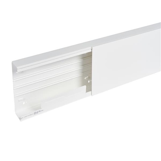 [637390AA] DLP distri wandgoot - 1,20m sectie 200 x 60 mm - wit