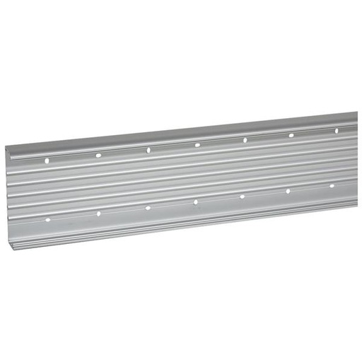 [011104] DLP aluminium wandgoot 50 x 195 mm met dekselbreedte 2 x 85 mm - lengte 2 meter