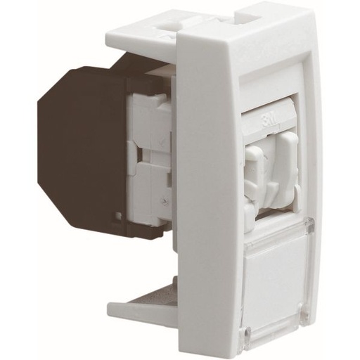 [WS210] systo stopcontact RJ45 Cat. 5e UTP, 1M, wit