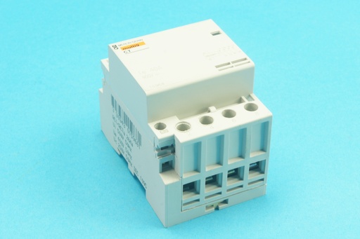 [15968-C] Merlin Gerin Multi 9 CT 15968 modular power contactor 4 poles 40A 400 VAC with 4 NO contacts and coil 230-240 VAC