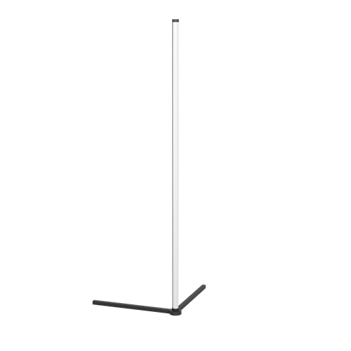 [75756] RGBIC Staande lampen staal zwart / Kunststof wit H: 1225 mm, De behuizing: staal /zwart Glas/kap: Kunststof wit  Fitting: LED Soort verlichtingsmiddel: LED Watt: 1X14,6W Lumen: 1580 Kelvin: 3000K Lichtkleur: RGBW Lichtbron(nen): inclusief