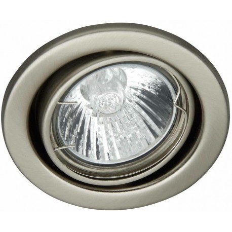 [G94505/13] Recessed Lamp Classic (Round 1-Pack) 1xGU10 50W - Satin Chrome