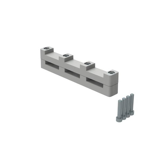 [037387] Railsteun DPX³-DMX³ 1600A 3P zwevend - isolerend