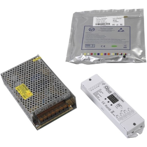 [LEDPACK] Pakket met DEC45/DMX, LS24/RGBW, LEDPWS/24.120.