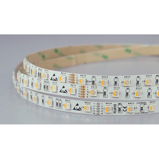 [GSR-2835-120-EW] LED strip 2835 120leds/m 12W Warm wit 2700K 24VDC per meter