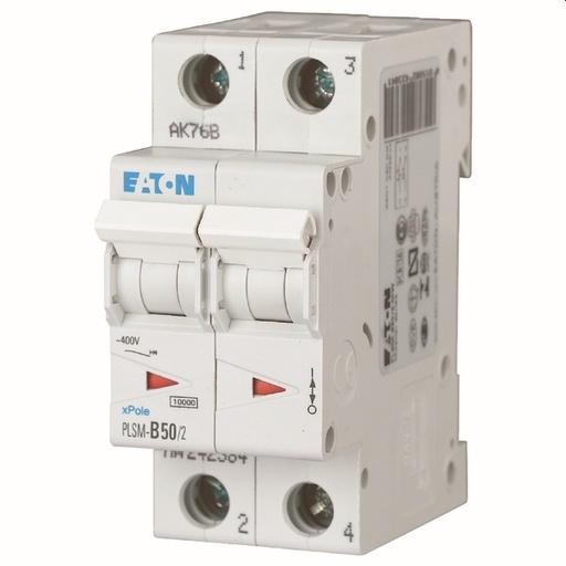 [242410] Automaat 2P 50A 10kA C (PLSM-C50/2-MW)