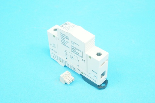 [666551-B] GE 666551 SG SP 2 65 4 SurgeGuard S modular plug-in with base 1-pole surge arrester 20kA (max. 65kA) class II 380-415 VAC (open box)