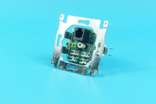 [07-090-30] Niko 07-090-30 Bas Flush mounting RJ11 + Telephone socket