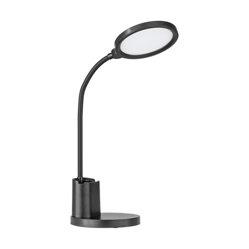 [75723] REHAMNA Tafellampen Kunststof zwart H: 550 mm | Ø 150 mm, De behuizing: Kunststof /zwart  Fitting: LED Soort verlichtingsmiddel: LED Watt: 2,1W Lumen: 300 Kelvin: 2700-6500K Lichtkleur: TUNEABLE WHITE Lichtbron(nen): inclusief