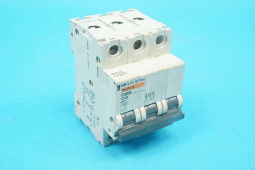 [24356-C] Merlin Gerin Multi 9 24356 circuit breaker C60N C63A 6 kA 3 poles