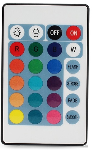 [RGB_REMOTE] LED RGB Controller 24 Toetsen CR2025