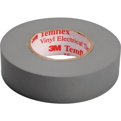 [7000062296] Temflex 1500 elektrische isolatietape TX19GR vinyl 19mm x 20m grijs