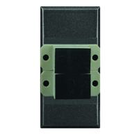 [HS4268SC] Connector Axolute voor glasvezelkabel SC-duplex - voor data - donkergrijs - 1 module