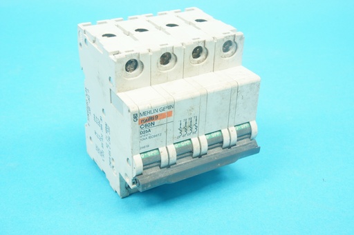 [24619-C] Merlin Gerin Multi 9 24619 circuit breaker C60N D25A 10 kA 4 poles