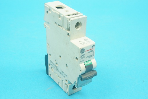 [566538-C] GE 566538 EP61D40 circuit breaker D40A 6 kA 1-pole