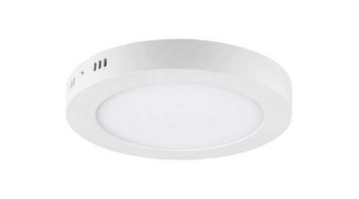 [830230] LNL-FL-ROND-180 WW Opbouw rond LED-paneel 12W, 3000K, wit