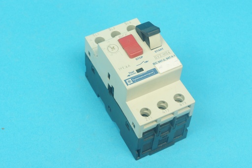 [GV2M06/1-1.6A-C] Telemecanique GV2M06/1-1.6A 021085 motor-ptotective circuit breaker 3 poles 1 - 1.6 A 690 VAC 50/60 Hz